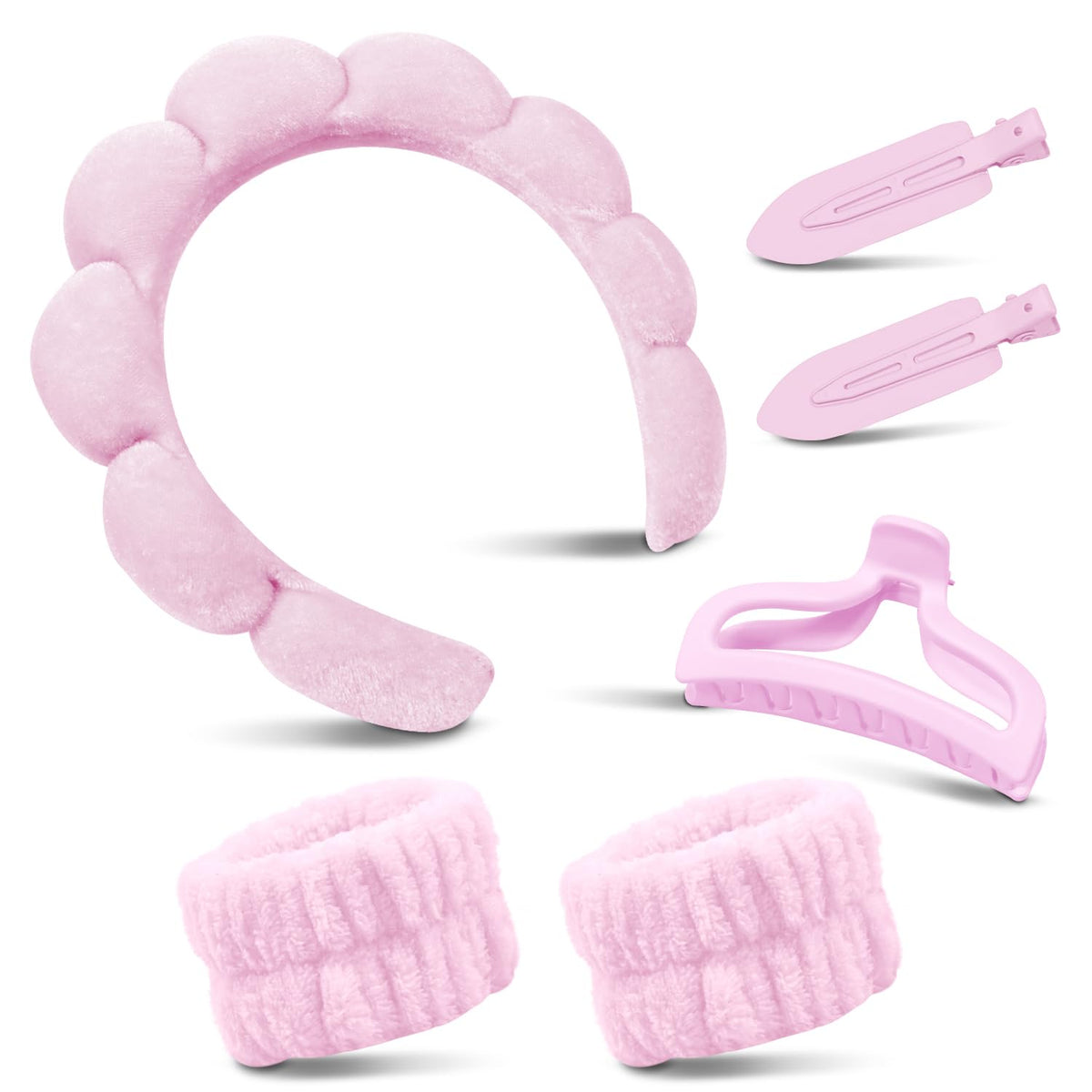 my novel things headband front view showing cute cloud design and secure fit