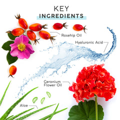 MyCHELLE rose hip oil ingredient photo adding nourishing antioxidants