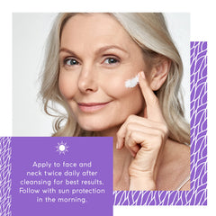 MyCHELLE cream on vanity in daytime routine showcasing sunscreen layering benefit