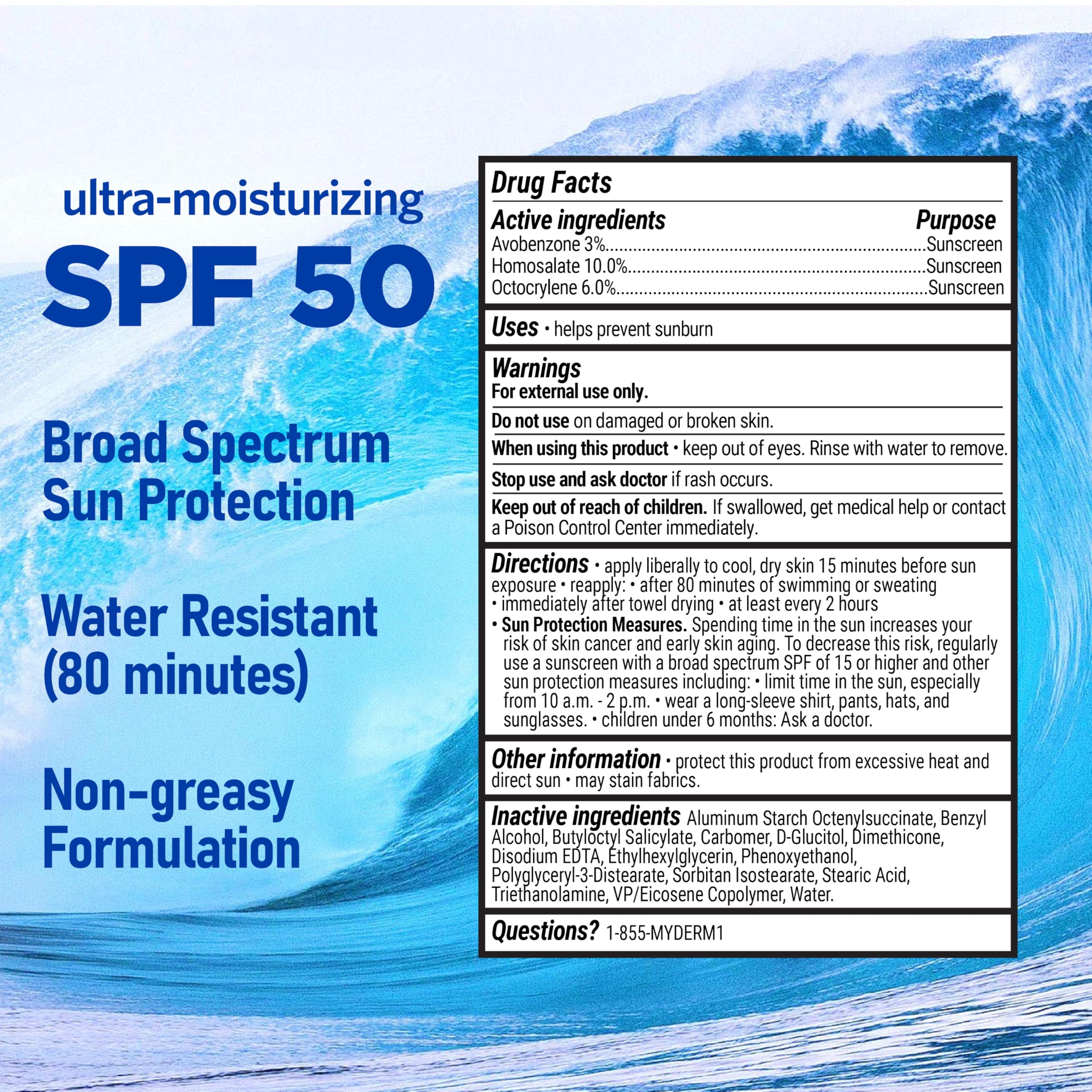 MyDerm dispensing from pump showing easy bulk application benefit