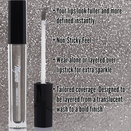 Mynena applicator wand coated in Steel for precise glossy application