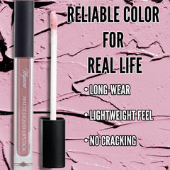 Mynena Clara texture close-up highlighting smooth matte finish and pigmentation