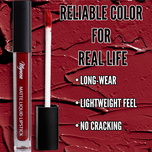 Mynena Elle open applicator detail demonstrating precise tip and easy application benefit: accurate lip lining