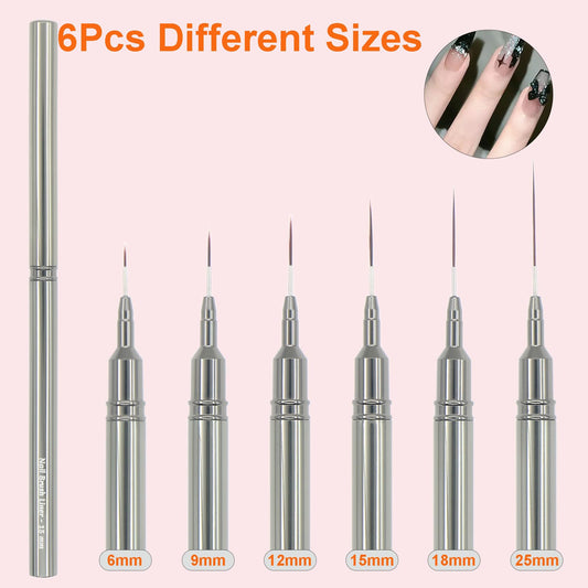 MYR close-up of nylon bristle tips and copper ferrule demonstrating durable tip control