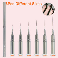 MYR close-up of nylon bristle tips and copper ferrule demonstrating durable tip control