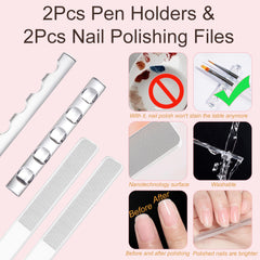 MYR hand holding brushes to show scale and comfortable grip benefit