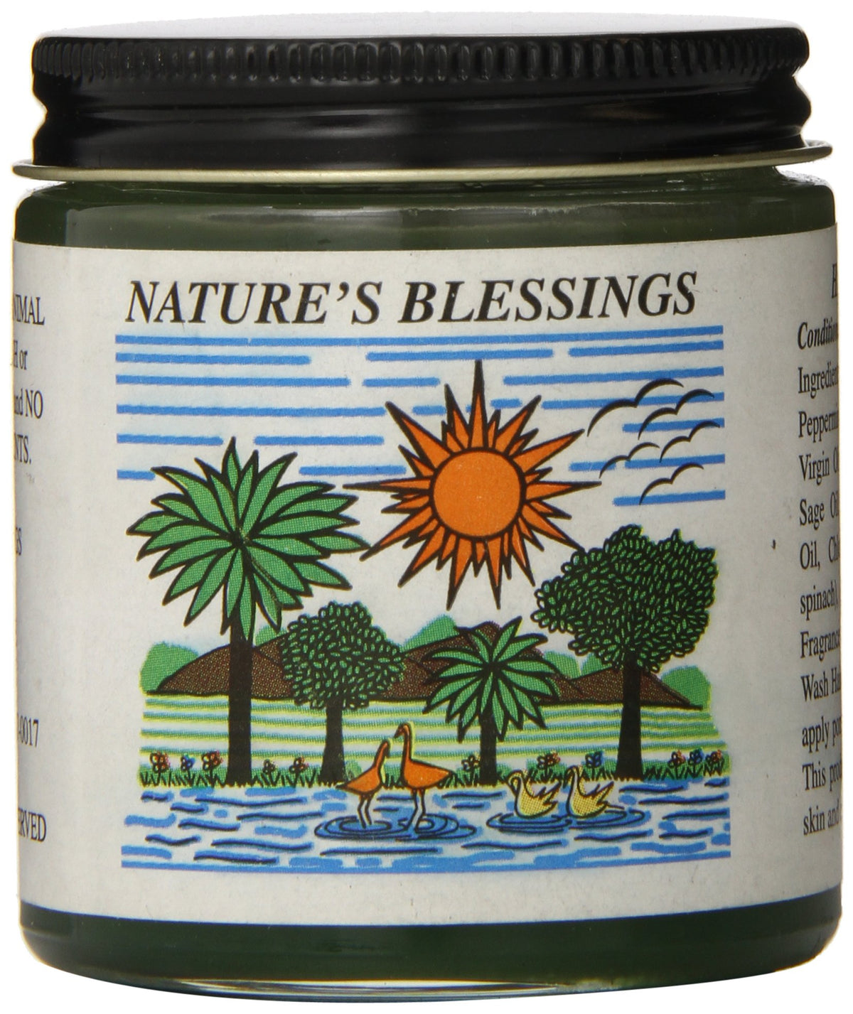 Mystic Essence jar front packaging showing label and 4 oz size for clear identification and shelf appeal