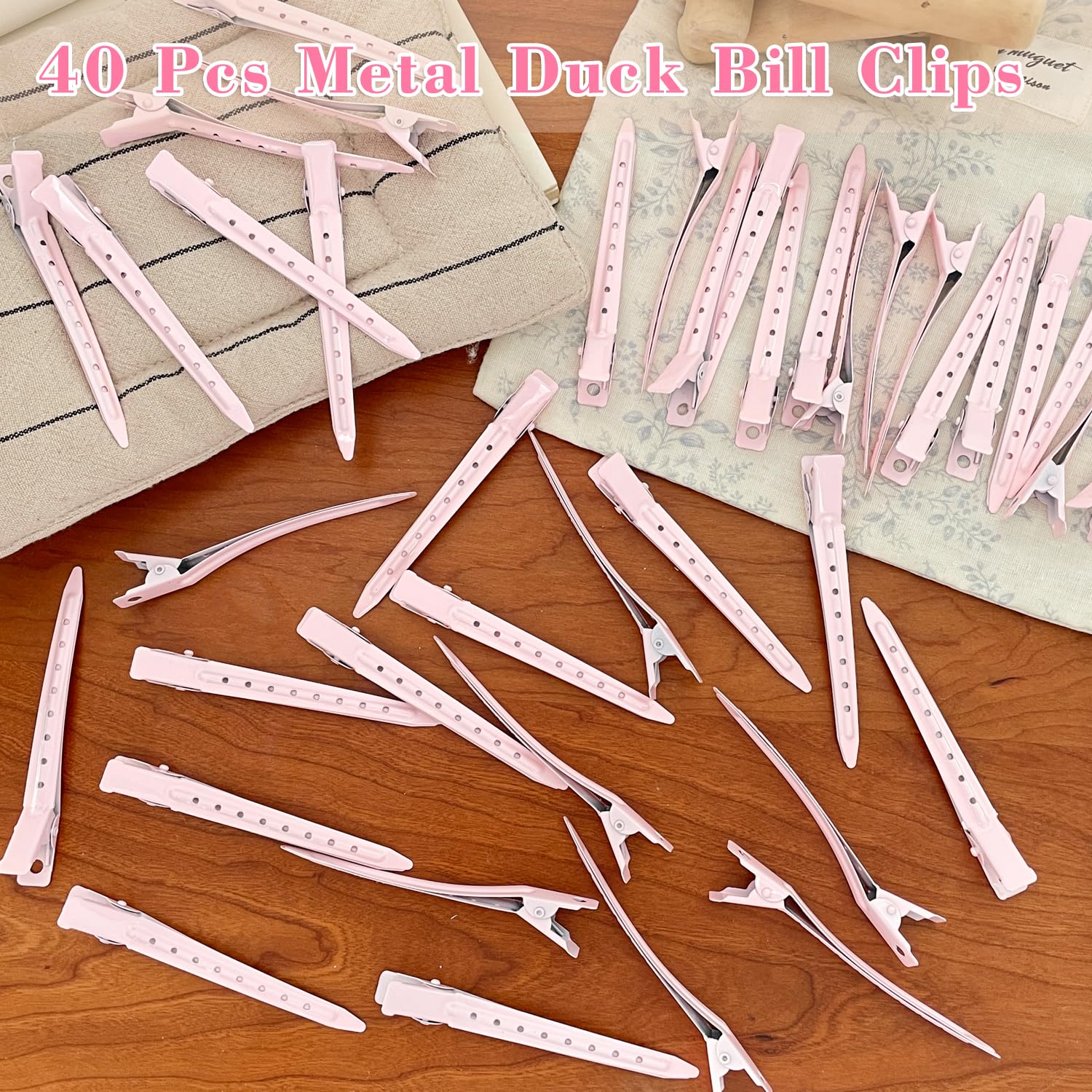 Mythos spread pack on white surface showing forty clips for multi-use convenience
