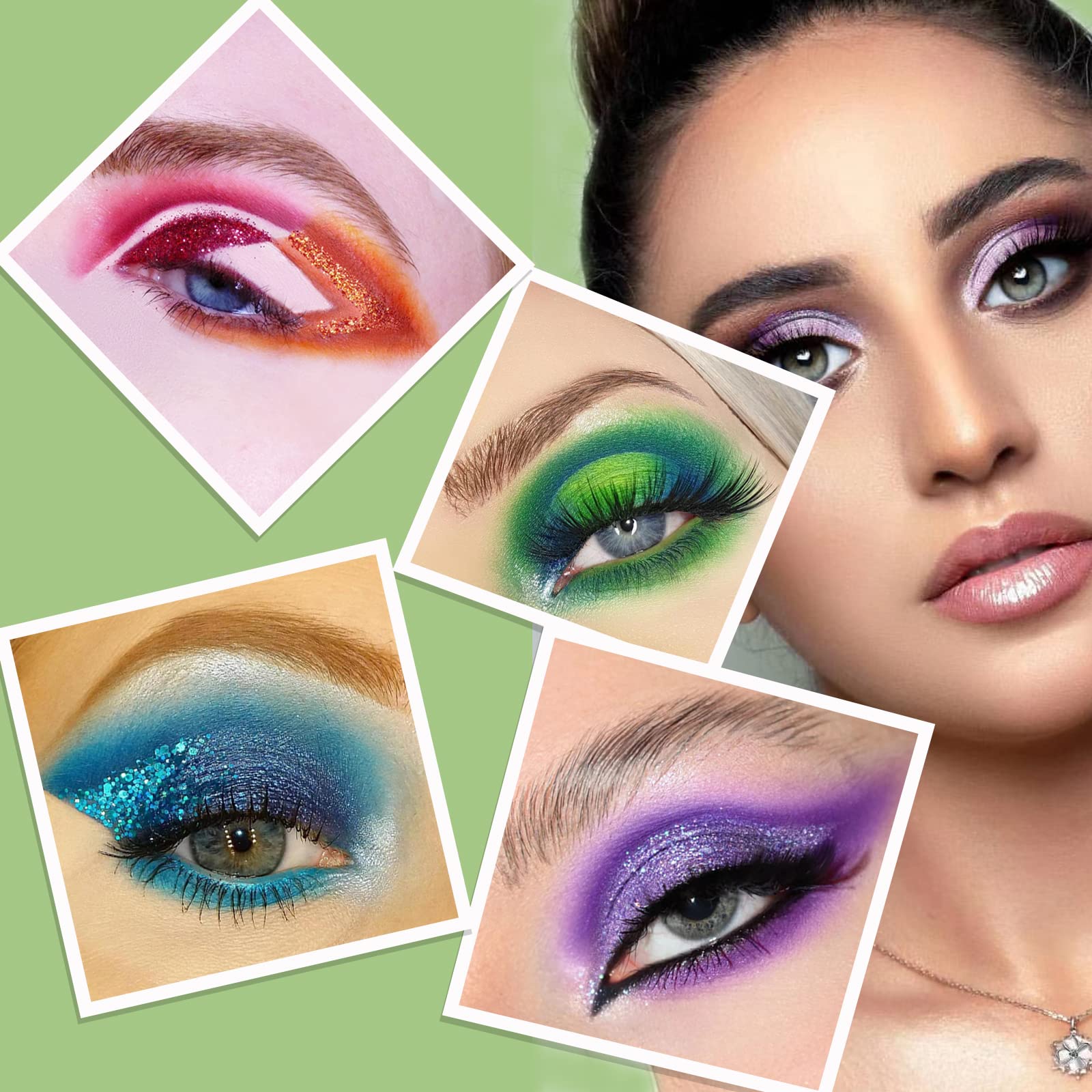MYUANGO open palette revealing nine shades for versatile color play