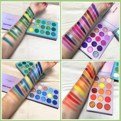 MYUANGO applied on eyelid showing vibrant long-lasting color
