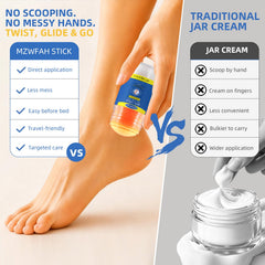 MZWFAH before and after feet comparison, illustrates visible smoothing results