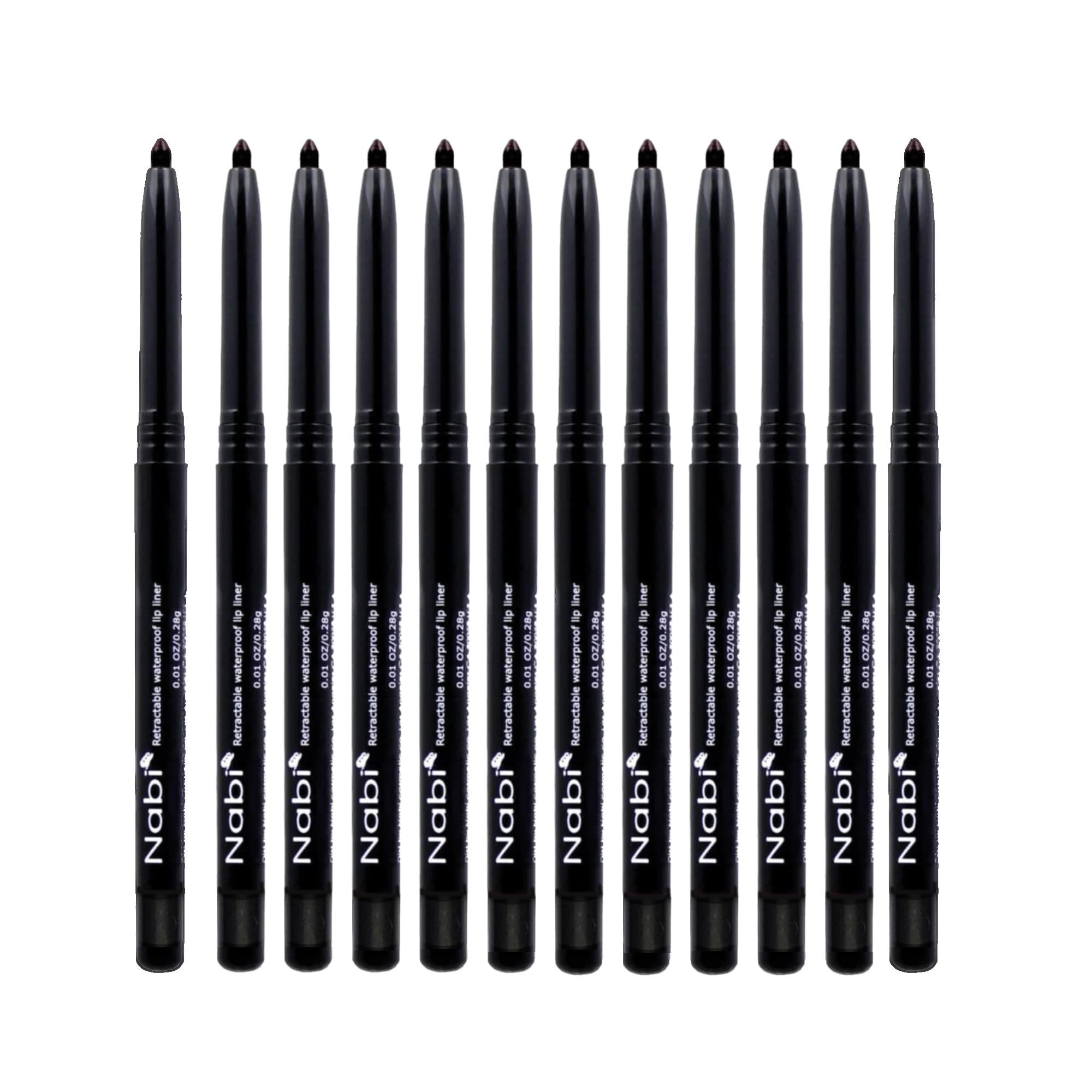 Nabi eyeliner tip closeup showing creamy glide for precise lines