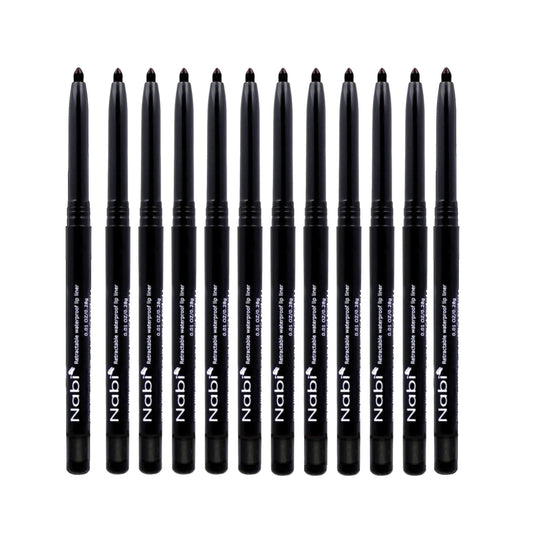 Nabi eyeliner tip closeup showing creamy glide for precise lines
