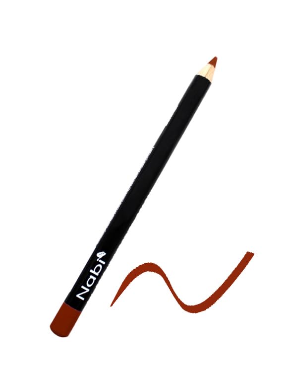 Nabi single pencil label detail showing shade name and easy sharpening benefit