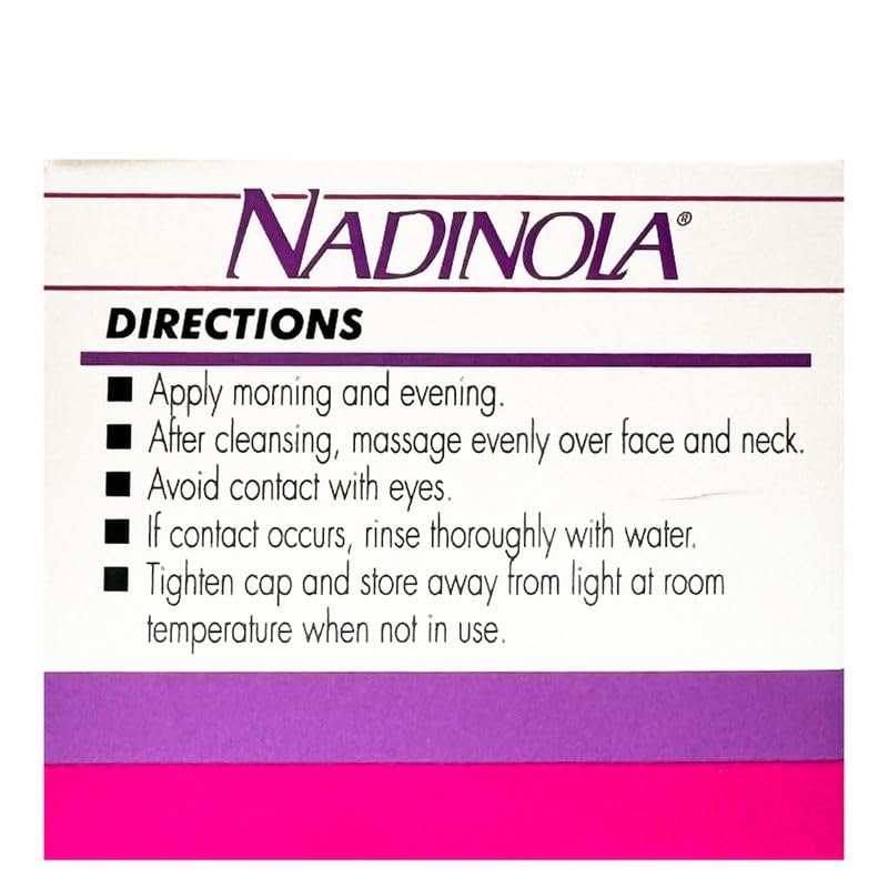 NADINOLA application on hand demonstrating coverage and finish