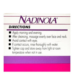 NADINOLA application on hand demonstrating coverage and finish