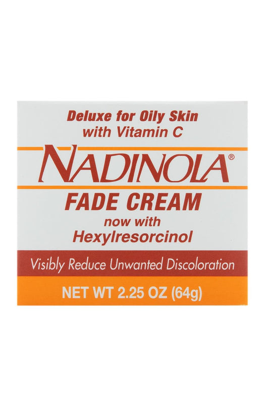 Nadinola fade cream texture close-up illustrating lightweight, non-greasy finish