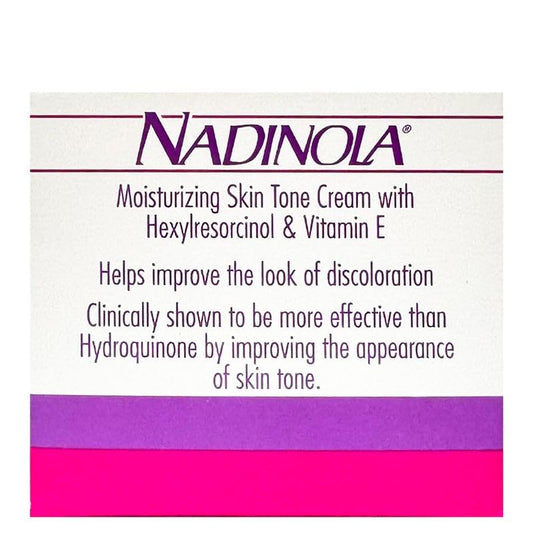 NADINOLA cream texture close-up illustrating smooth spreadability
