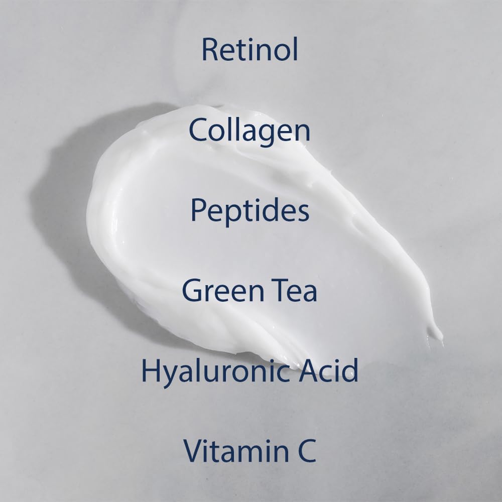 NAELI retinoid cream next to small objects showing 3.4 oz size for scale