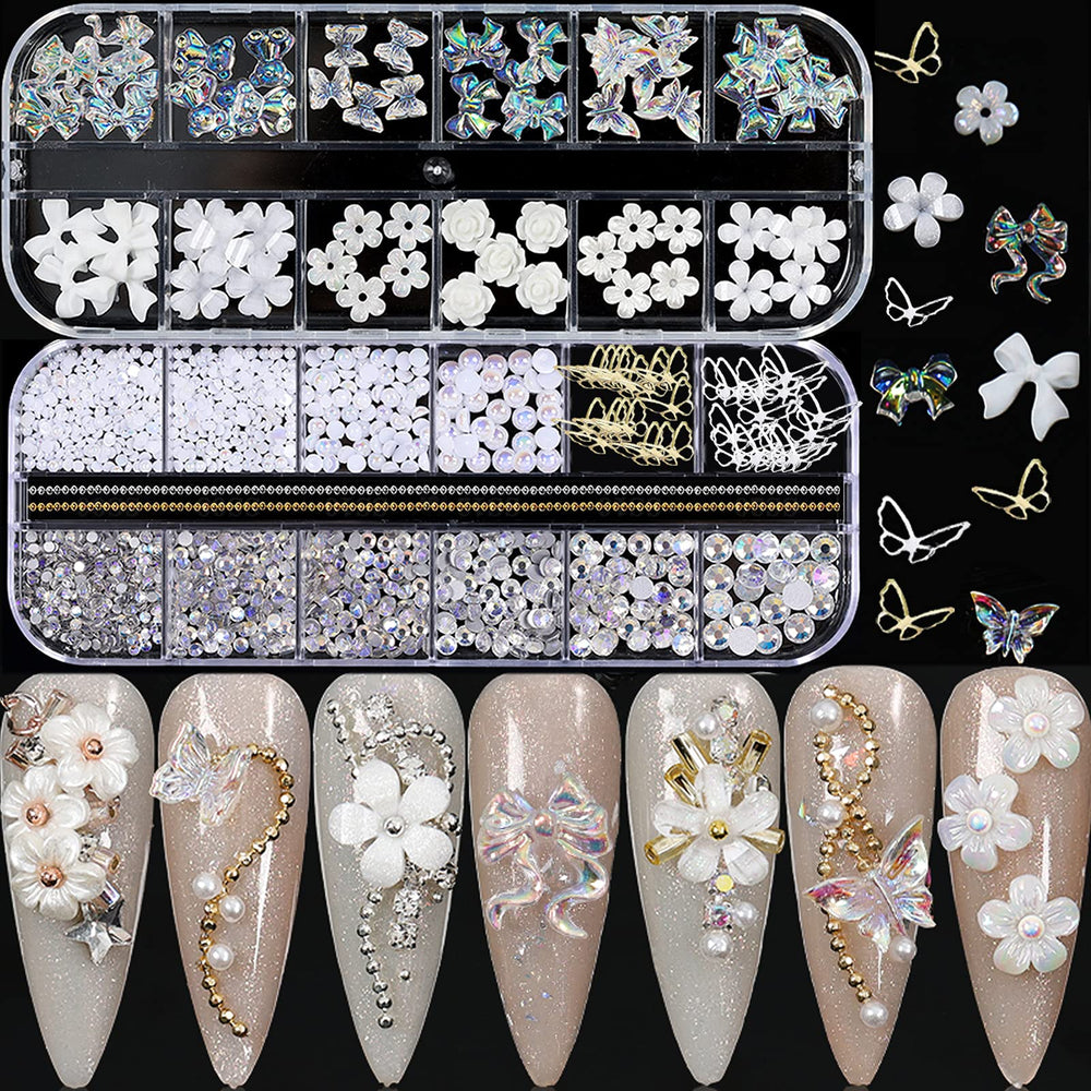 NAFIGO front packaging showing full two-box nail charm set and benefits