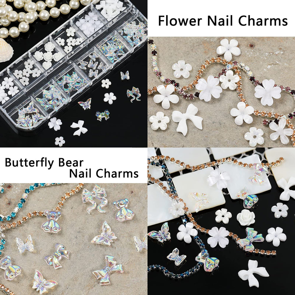 NAFIGO charms on fingernails showing accurate size and impact