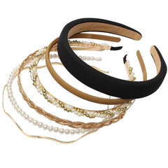 naibirdr front arrangement showing six headband styles and outfit matching benefit