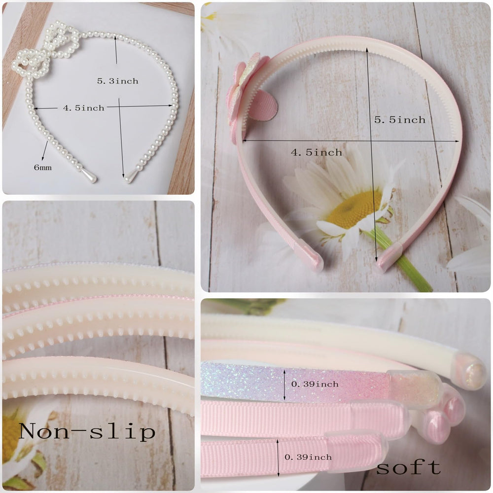 naibirdr pearl accent detail on headband, adds elegant polish