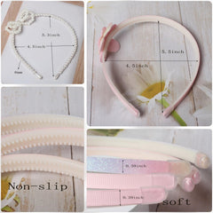 naibirdr pearl accent detail on headband, adds elegant polish