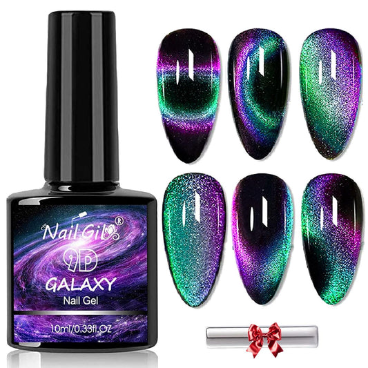 NAIL GIL A03 bottle front view showing color-shift benefit
