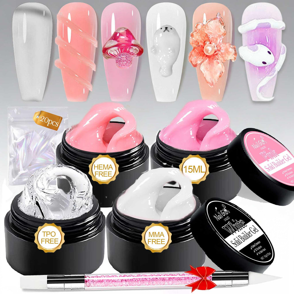 NAIL GIL front packaging showing kit contents and benefits