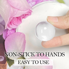 NAIL GIL scale with hand illustrating jar size and quantity