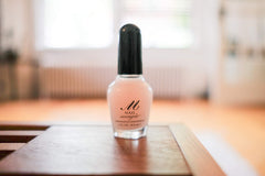 Nail Magic before and after nails comparison showing reduced splitting