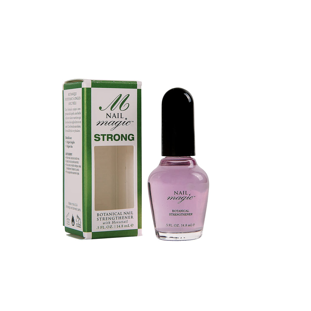 Nail Magic front label showing product name and benefits