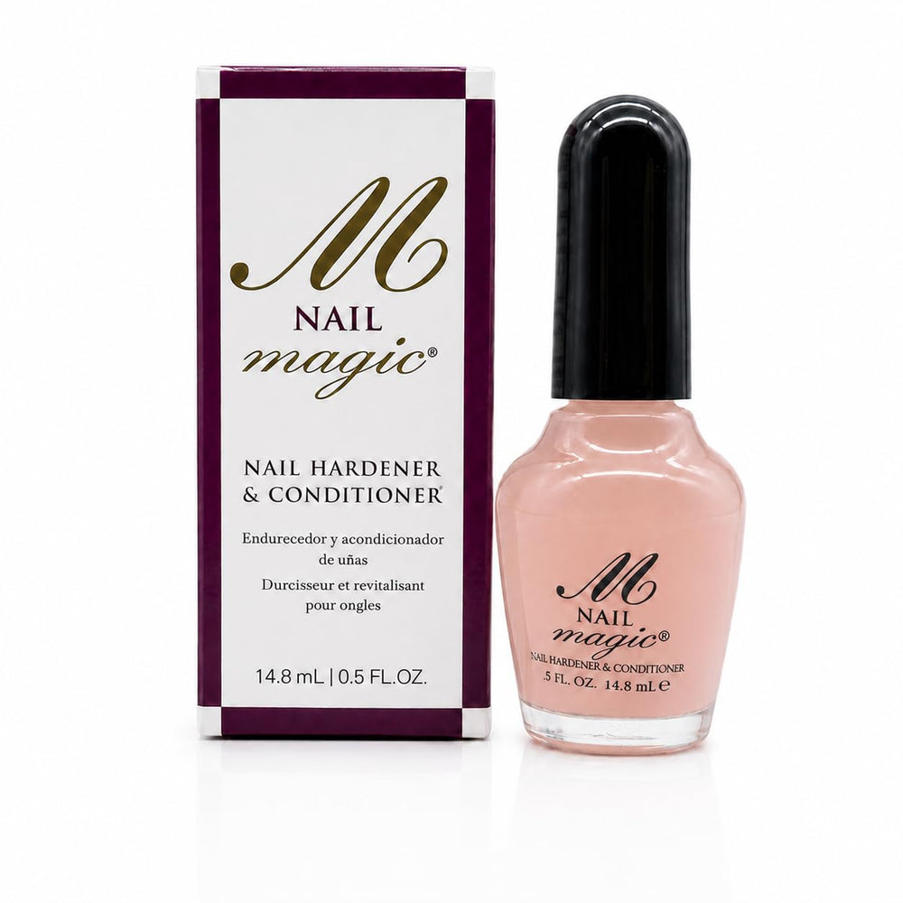 Nail Magic front packaging showing clear nail hardener for professional strength