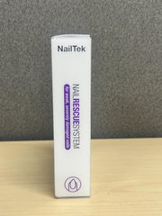 before-and-after nails display showing Nail Tek repair visibly smoother nails
