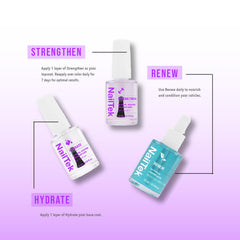 close-up of Hydrate formula texture showing fast-absorbing moisture benefit