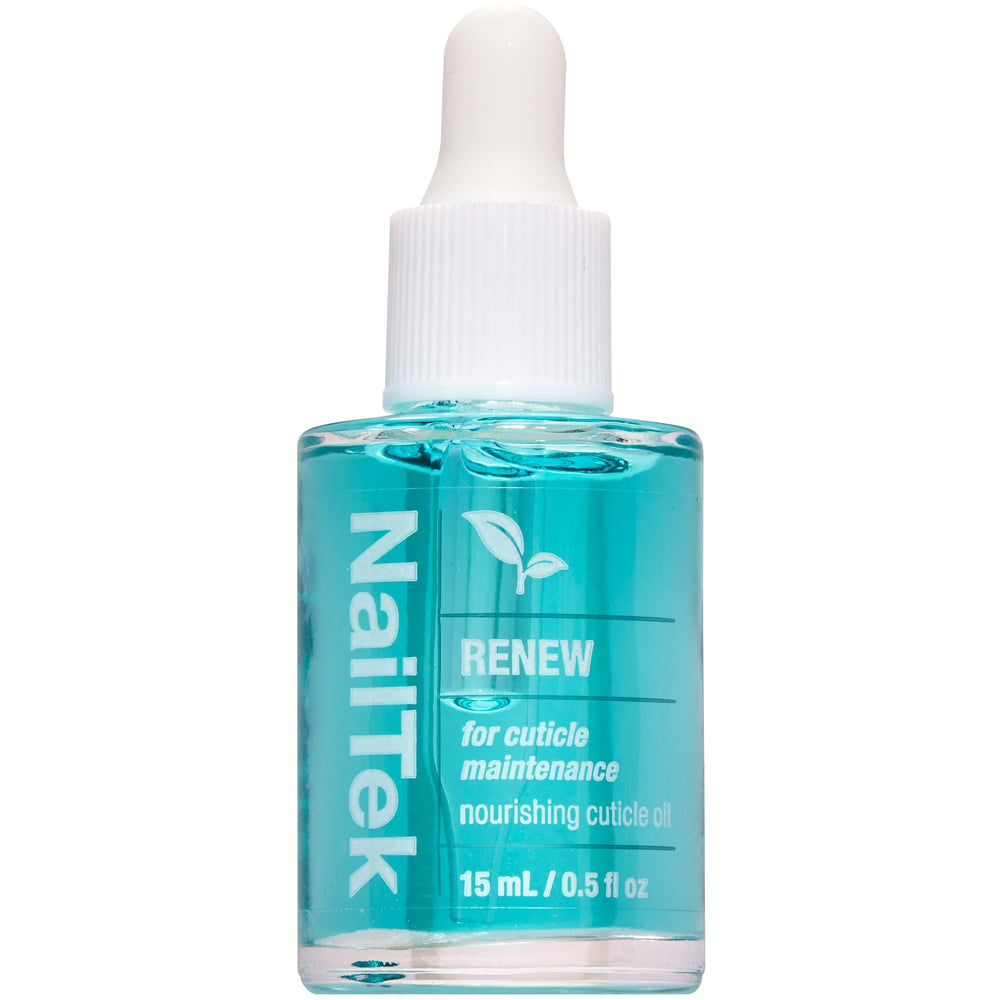 Nail Tek front packaging showing compact bottle and clear branding benefits