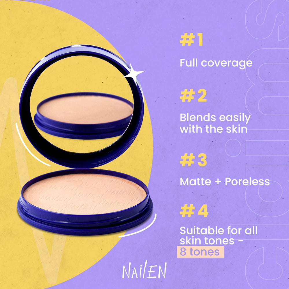 Nailen packaging back label showing shade info and ingredient clarity