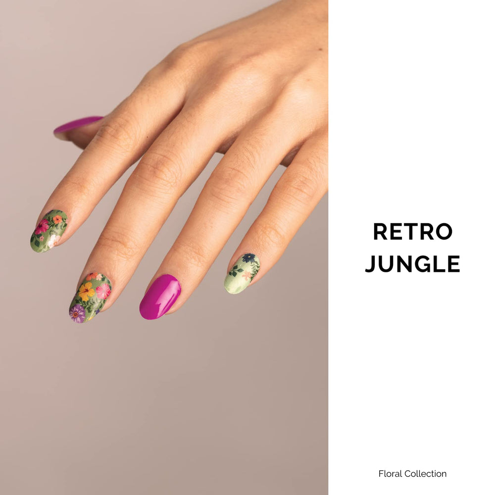 NAILOG glossy gel finish reflection demonstrating salon shine
