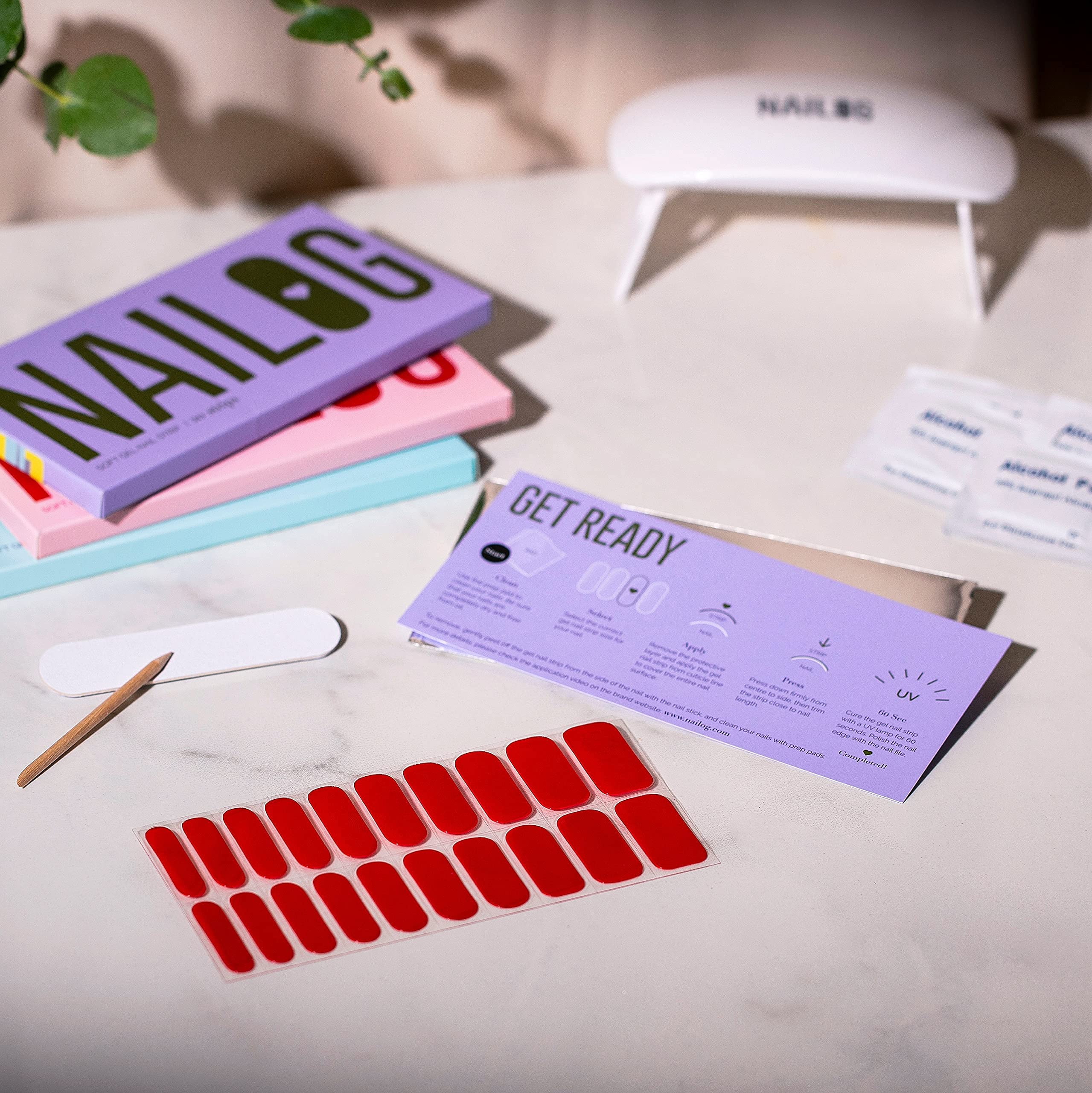 NAILOG packaged as a gift to show compact size and practical present idea
