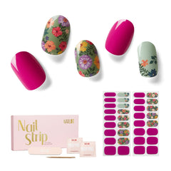 NAILOG front packaging showing Retro Jungle design and quantity benefit