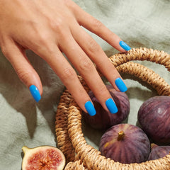 NAILOG close-up of strip glossy texture highlighting salon-like shine