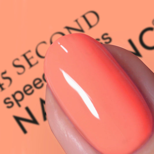 Nails Inc Bella brush close-up demonstrating wide hugging brush for precision
