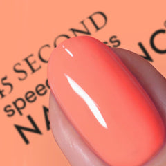 Nails Inc Bella brush close-up demonstrating wide hugging brush for precision