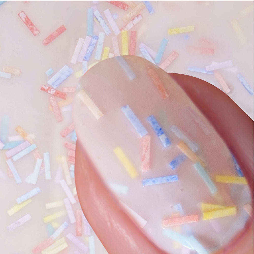 Nails Inc patented wide brush close-up for precise, non-drip application