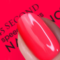 Nails Inc CHARLIE brush close-up demonstrating wide non-drip applicator benefit