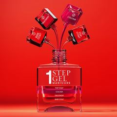 Nails Inc polished fingertips in lifestyle setting showing salon-quality finish