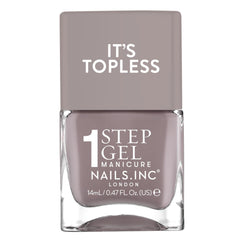 Nails Inc Megan front packaging shows bottle and shade, clear product identification and elegance