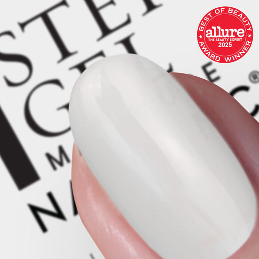 Nails Inc Reese wide-hugging brush close-up for fewer strokes and neat edges