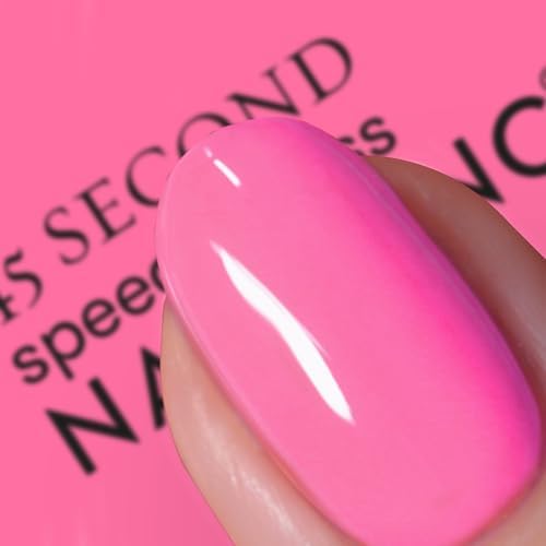 Nails Inc Taylor brush close-up demonstrating wide non-drip brush for easy application